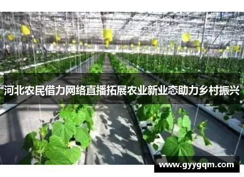 河北农民借力网络直播拓展农业新业态助力乡村振兴